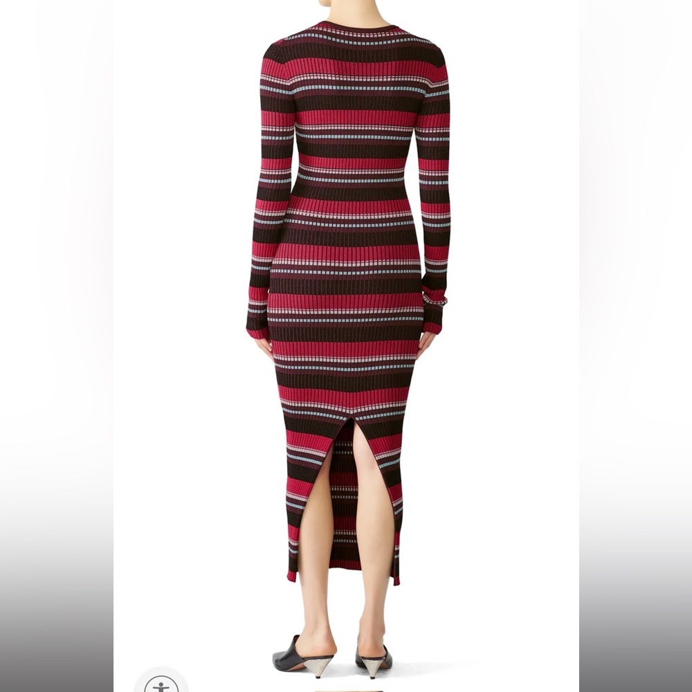 Opening Ceremony Rib Stripe Knit Dress, RTR - Picture 2 of 11